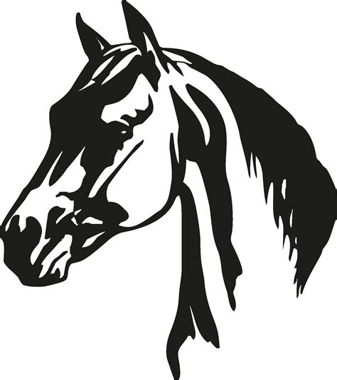 Horse Head Silhouette Png Image Horse Stencil Horse Silhouette