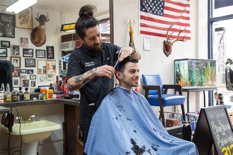You go to the barber—especially a new one—and walk out with a haircut that's nothing like what you feel weird bringing a celeb pic? Barber shop guide to the best spots for a shave and haircut