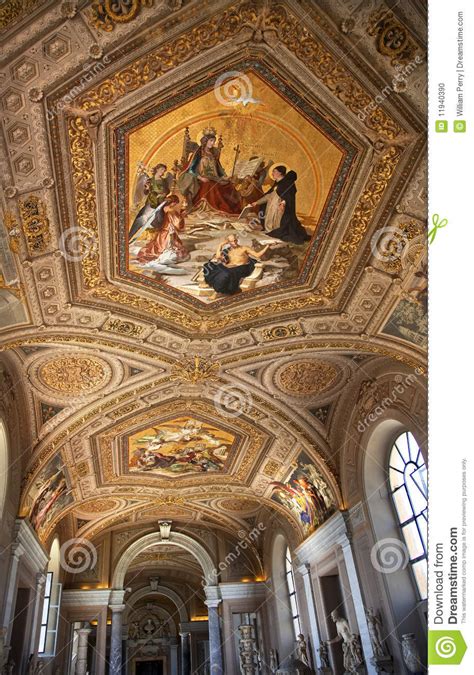 Snímek (vatican museums, vatican city): Vatican Museum Painted Ceiling Rome Italy Editorial Image ...