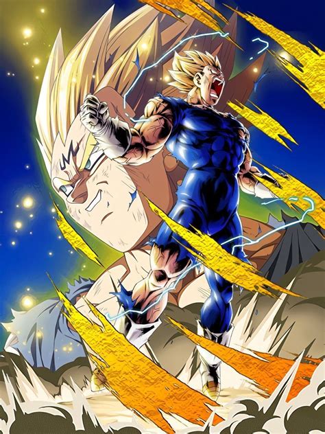 Majin Vegeta Dragon Ball Z Dokkan Battle Legends Wallpaper Anime