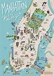 Mapa de Nueva York - Manhattan | Mapa de manhattan, Mapa nueva york ...