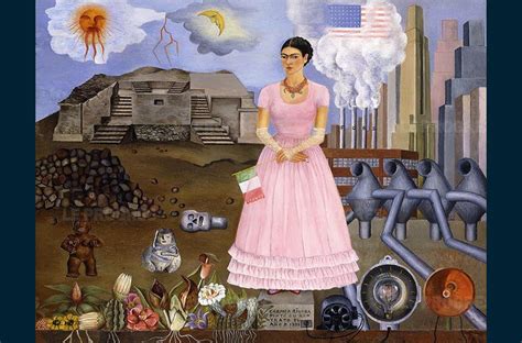 Frida Kahlo Frontière Entre Mexique Et Etats Unis Tableau Frida Kahlo