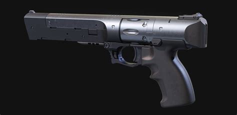 Roke Arms 357 Suppressed Revolver — Polycount