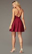 Fit-and-Flare Short A-Line V-Neck Dress - PromGirl | Classy short ...