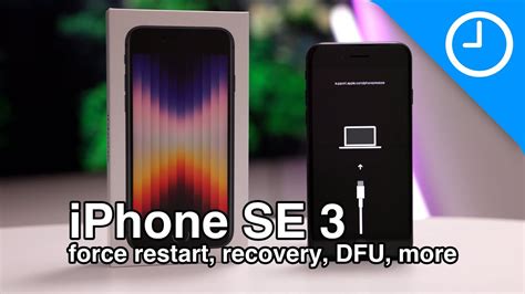 Iphone Se 3 How To Force Restart Recovery Mode Dfu Mode Etc Youtube