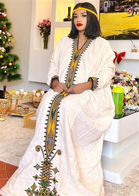 This Beautiful Habesha Dress Blends Tradition And Modernity Designed
