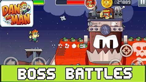 Then check your skills in dan the man now! DAN THE MAN - All Boss Battles - YouTube