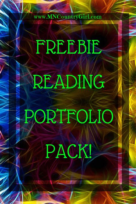Free Homeschool Reading Portfolio Pack Thrifty Homeschoolers