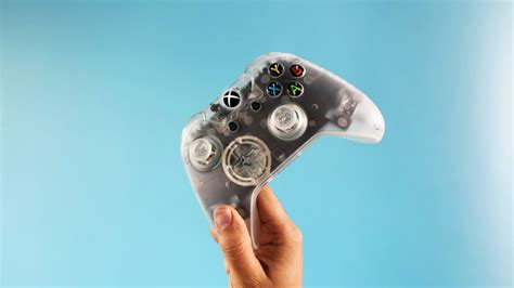 I Made A Clear Xbox One Controller Youtube