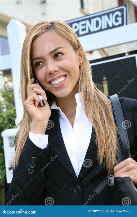 Woman Agent Stock Image Image Of Client Estate Portfolio 2821503