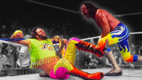 Randy Savage And Jake Roberts Infamous Snake Bite Incident Pro