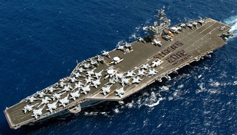 The United States Navys Largest Aircraft Carrier The Uss Gerald R