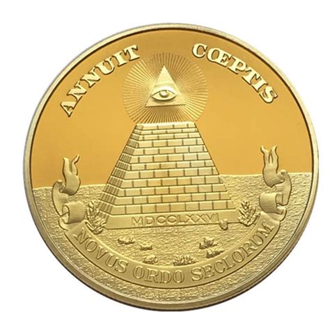 Great Seal United States Commemorative Gold Coin Bricks Masons