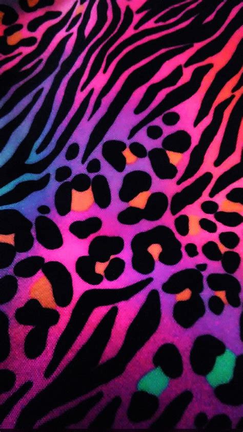 Neon Leopard Wallpapers Wallpaper Cave