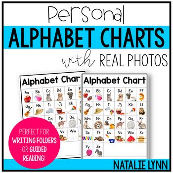 Fountas & pinnell phonics, spelling, and word study lessons, kindergarten. Alphabet Linking Chart with Real Pictures by Natalie Lynn Kindergarten