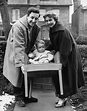 Peter Sellers and Family, 1955 | Comic actor, Actors, Photo