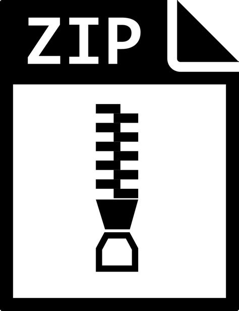 Zip Svg Png Icon Free Download 117572 Onlinewebfontscom