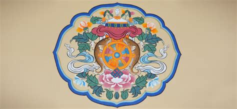 The Eight Auspicious Symbols Represents The Offerings To Shakyamuni Buddha