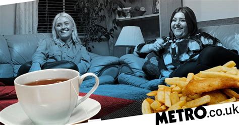 You'll also catch them eating pizza, drinking wine and not wearing shoes. Gogglebox's Ellie and Izzi admit they drink tea with fish ...