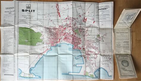 Split Plan Grada ZraČni Snimak Standardni Plan Grada Splita