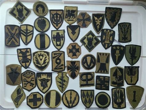 Army Unit Patches