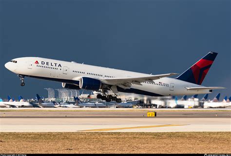 N864da Delta Air Lines Boeing 777 232er Photo By Bill Wang Id