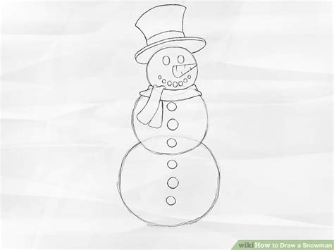 How To Draw Frosty The Snowman Step By Step