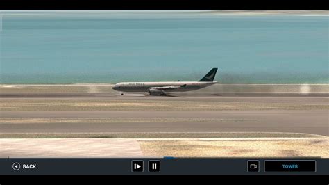 Cathay Pacific Flight 780 Landing Animation Deadly Descent Youtube