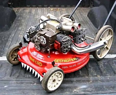 Strange And Funny Lawn Mowers Yeah Motor Lawn Mower Mower Lawn