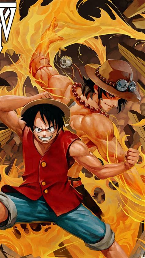 Ace And Luffy Wallpapers Wallpaper Cave