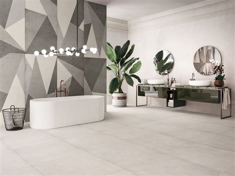 Porcelain Stoneware Wallfloor Tiles With Concrete Effect Plain By