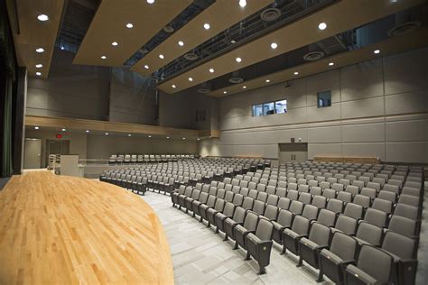 School Auditorium Theater Plays Presentations Wood
