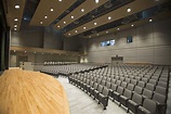 School Auditorium; theater, plays, presentations, wood flooring ...
