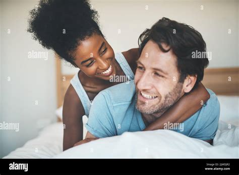 Cuddling In Bed Hi Res Stock Photography And Images Alamy
