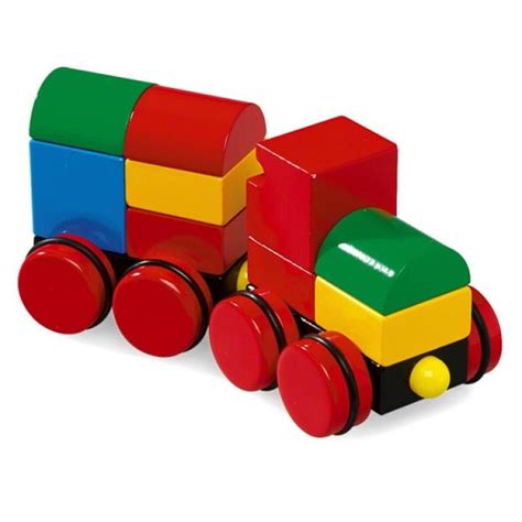 Brio 30124 Wooden Magnetic Stacking Train