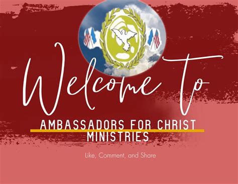 ambassadors for christ ministries home