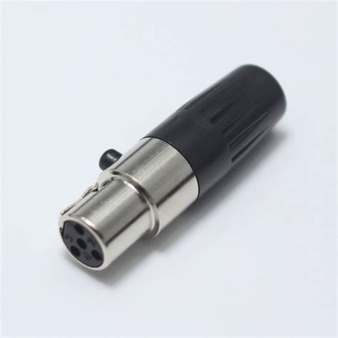 1pair Mini Xlr 4 Pin Male Plug Female Jack Small Xlr 4p Audio Socket