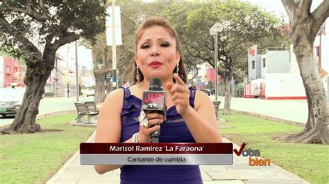 Marisol Ramírez La Faraona Cantante De Cumbia Youtube