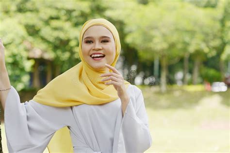 Cheerful Muslim Girl Stock Image Image Of Face Malaysian 178532705