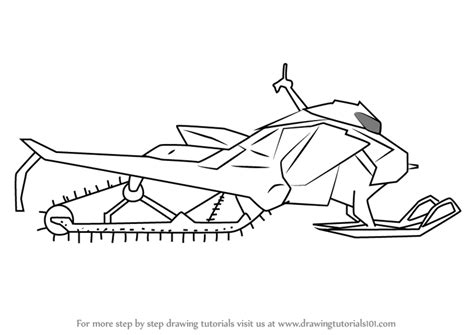 Https://tommynaija.com/draw/how To Draw A Snowmobile