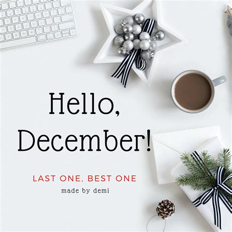 Hello December Wallpapers Top Free Hello December Backgrounds