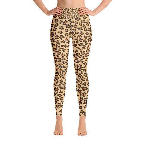 Cheetah Print Yoga Pants Clothehanger