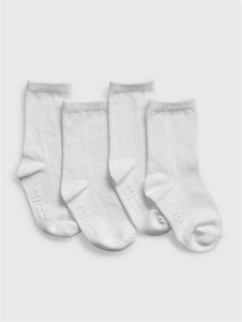 Toddler Crew Socks 4 Pack Gap