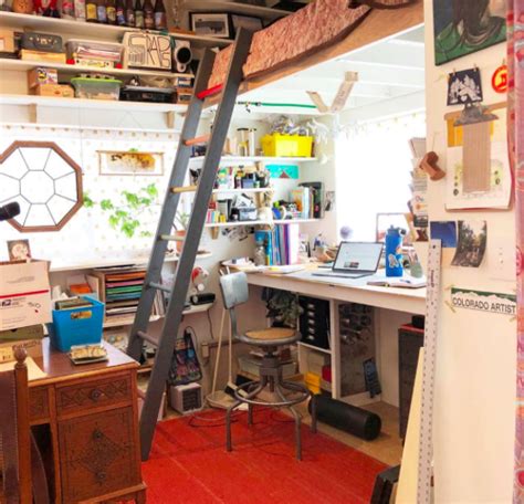 How To Set Up A Home Art Studio On A Budget Skillshare Blog