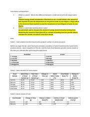Set the speed to slow. Unit 5_Digestive and Urinary Systems _Calorimetry Lab.docx - Calorimetry Lab Worksheet 1 2 What ...