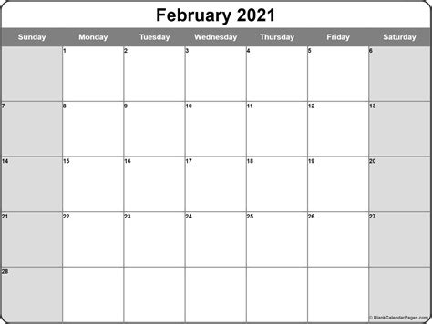 Well, it has been an amazing year around here, and we couldn't be more grateful for all of you. February 2021 calendar | free printable monthly calendars