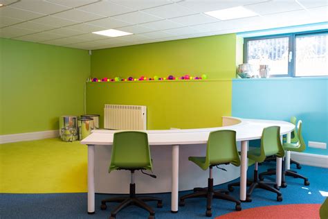 Green Screen Area At Lidget Green Primary School Bradford Interior