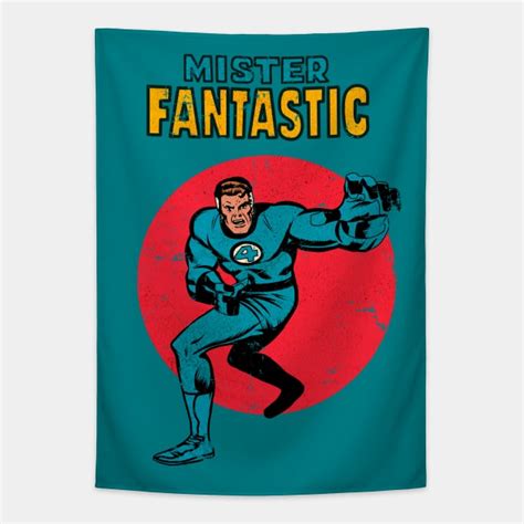 Mister Fantastic Fantastic 4 Tapestry Teepublic