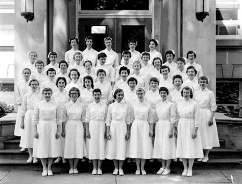 St Marys Graduate Nurses Photograph Wisconsin Historical Society