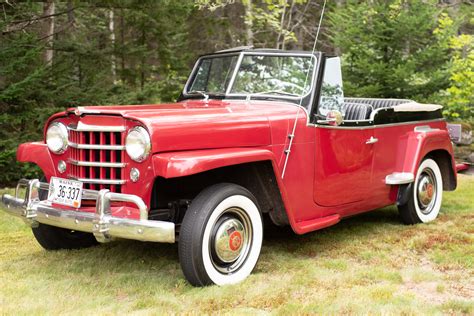 1950 Willys Overland Jeepster For Sale On Bat Auctions Closed On